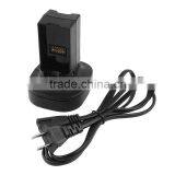 No MOQ 2x4800mAh Ni-MH Rechargeable Battery + 1x Charging Dock Station Kit Pack for Xbox360 Controller Board With Low Price