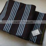 Double Layer Cashmere Jacquard Beer Infinity Long Cable Knitting Pattern Plain Scarf thumbnail-2