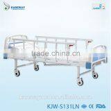 Manual Hospital Bed With Abs Cranks With 1 Function thumbnail-2
