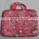 Custom Printed 14 Inch Neoprene Laptop Sleeve With Handle thumbnail-1