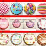 Top Quality Cupcake Baking Liner Paper Baking Cases Fancy Paper Cupcake Liners