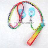 2015 Top Sale Colorful Glowing Dog Collars With Leashes thumbnail-2