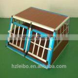 Easy Assembly Eco-friendly Factory Direct Sale Aluminium Double Door Dog Kennel thumbnail-2
