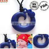 2016 Shenzhen Supplier Soft on Babies Gums Pacifier Clips for Option Silicone Pendant Teether thumbnail-1