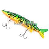 8Colors12.5cm Outdoor Fishing Lures Crank Bait With 2 Hook ABS Verisimilar Hard Bait Simulation Fishing Tackle Artificial Bait