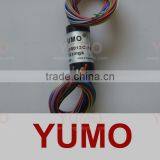 SR012C-12 12rings SR Series YUMO Carbon Brushes Alternator Slip Ring Motor Made in China Capsule Slip Ring