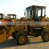 1.2T Mini Wheel Backhoe Loader For Sale With Good Price From China thumbnail-1