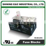 FB-M032PQ UL Approved Equal To Bussmann 30A 2 Pole Porcelain Fuse Holder thumbnail-1
