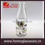 Glass Milk Bottle 1L thumbnail-1