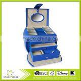 Big Size Sleek Leather Jewelry Box thumbnail-2