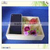 Custom Christmas Garnish Unfinished Cheap Pine Wood Tray thumbnail-5