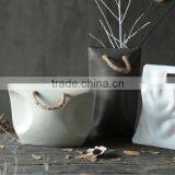 Ceremic Modern Design Bag Shape Flower Vase thumbnail-4