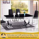 Fashionable Silver Frame Dining Table With Marble Top thumbnail-4