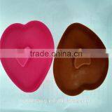 2015 Portable Heat Resistance Silicone Folding Cup Silicone Heart Shape Cup thumbnail-3