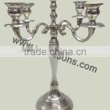 Cheap Aluminum Silver Candelabra thumbnail-1