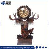 New design classic low price wooden table clock