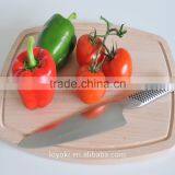 Natural Wood Cutting and Chopping Board Large With Groove 15 x 11 Inches,3/4 Inch Thick, Carving Board Topside Has Drip Groove thumbnail-1