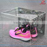 Custom Transparent Plastic Perspex Figure Clear Acrylic Shoe Display Case thumbnail-2