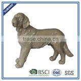 Fashion Poly Resin Right Hand Side Standing Dog Decor Figurine thumbnail-3
