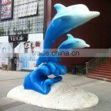 Fiberglass Dolphin Statue Sculpture Figure thumbnail-4