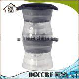 2-Piece Sphere Ice Ball Mold Plastic Ice Ball Maker thumbnail-4