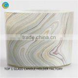Wholesale Glass Pedestal Candle Holder With High Quality thumbnail-1