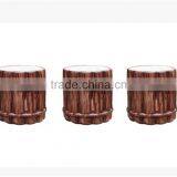 Embossed Ceramic Tiki Mug thumbnail-2