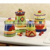 Hand Painting Ceramic Canister thumbnail-1