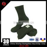 Stock Price Olive Green Cotton+acrylic Material Army Military Socks on Sale thumbnail-3