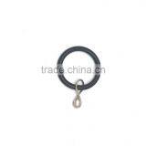 Furniture DIY Steel Curtain Rod Ring Loose Eyelet ID35mm/OD42mm Black Colour thumbnail-2
