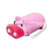 Custom Mini Cute Hand Pressure Automatic Power Generation Powerful Led Torch Flashlight thumbnail-3