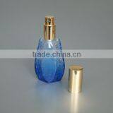 20ml Perfume Blue Glass Spray Bottle, Screw Neck Glass Perfume Bottle With Plastic Sprayer thumbnail-4