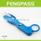 S8-1009 5" 2Cr13 Stainless Steel Blade With Plastic Handle Thead Scissors thumbnail-1