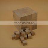 Natural Wooden Craft Cubes Wood Block Cube 10mm to 50mm Diameter thumbnail-1
