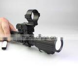 Tactical Professional Hunting Green Laser Sight With 1000 Lumens CREE T6 LED Flashlight With Strobe Light thumbnail-5