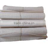 30cm*300cm White Color Burlap Runner Sewn Edge on Small Rolls thumbnail-4