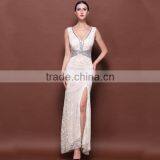 Small Quatity Ladies High Quality Fashion Sleeveless Evening Dress With Beaded thumbnail-3