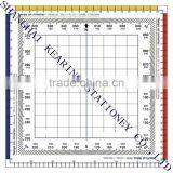 Kearing High Quality Flexible Plastic Grid Protractor for Trainning Student Square Aviation Protractor Plotter# KPP-4 thumbnail-2