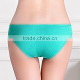 Front Cute Strie Printing Sexy Lingerie Cotton Underwear Stock Wholesale Women Panty thumbnail-3