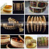 Latest Bridal Collection Fancy Chura With Diamente, Fancy Jewelry India thumbnail-1