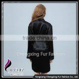 CXLLSP04 Black Sexy Silk Night Robe Homewear Sleepwear thumbnail-5