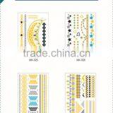 2015 New Style Cheap Gold Temporarygolden Tattoo Choker Stickers thumbnail-3