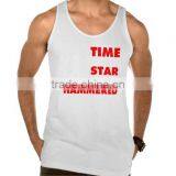 Hot Sale Custom Logo Breathable Summer Muscle Tank Top thumbnail-5