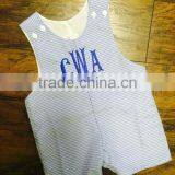 Baby Boy Shortall Newborn Boys Rompers Applique Boys Shirt Jon Jons Shortall thumbnail-2