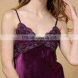 Sexy Satin Night Skirt Pajamas Sleepwear thumbnail-1