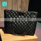 Famous Classic Black Handbag Lock Button Women Chain Bags thumbnail-1