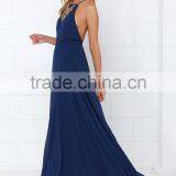 Mythical Kind of Love Navy Blue Maxi Dress thumbnail-2