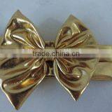 Baby Girls Shiny Headbands Golden Yellow Accessories Fashion Elastic Girls Hair Bands Hair Accessories for Girls Wholesale Bands thumbnail-2