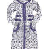 Hot Selling Kids Clothes Set With Silver And Slate Winter Blazer And Skirt Girl Clothing Set Child Wear Z-CS80729-25 thumbnail-1