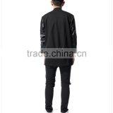 Customized Men's/Women's PU Leather Sleeves Jacket T13358 thumbnail-5